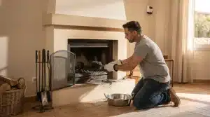 Una chimenea en buen estado reduce el riesgo de incendio dentro del hogar. La limpieza
